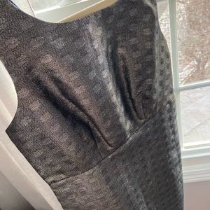 Michael Kors sexy dress 4 shiny silver holidays